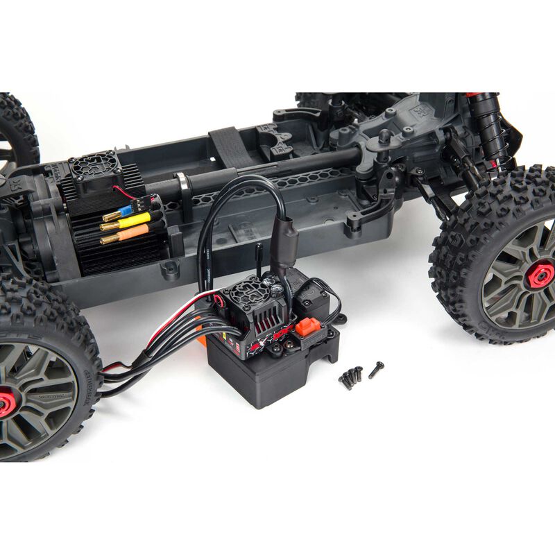 ARRMA 1/8 TYPHON 4X4 V3 3S BLX Brushless Buggy RTR, Red